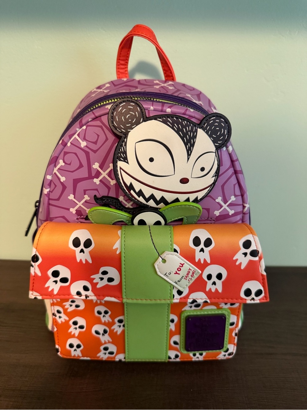 Loungefly The Nightmare Before Christmas 30th Anniversary Scary Teddy